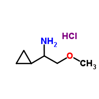 Cyclopropanemethanamine, α-(methoxymethyl)-, hydrochloride (1:1)